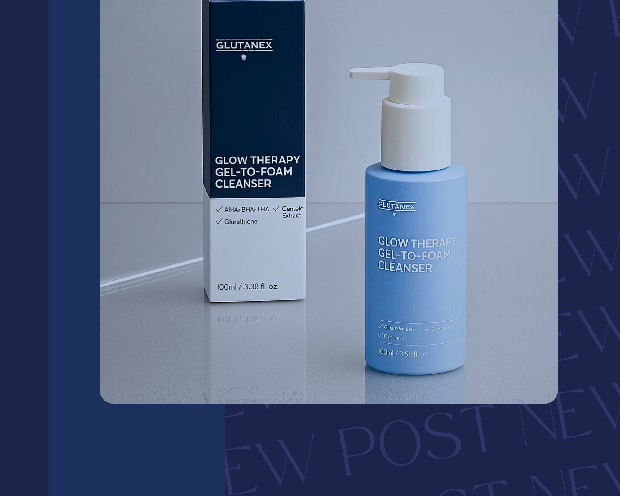 Discover Glutanex Glow Therapy Cleanser, a gentle K-Beauty daily wash designed for all skin types. - Glutanex