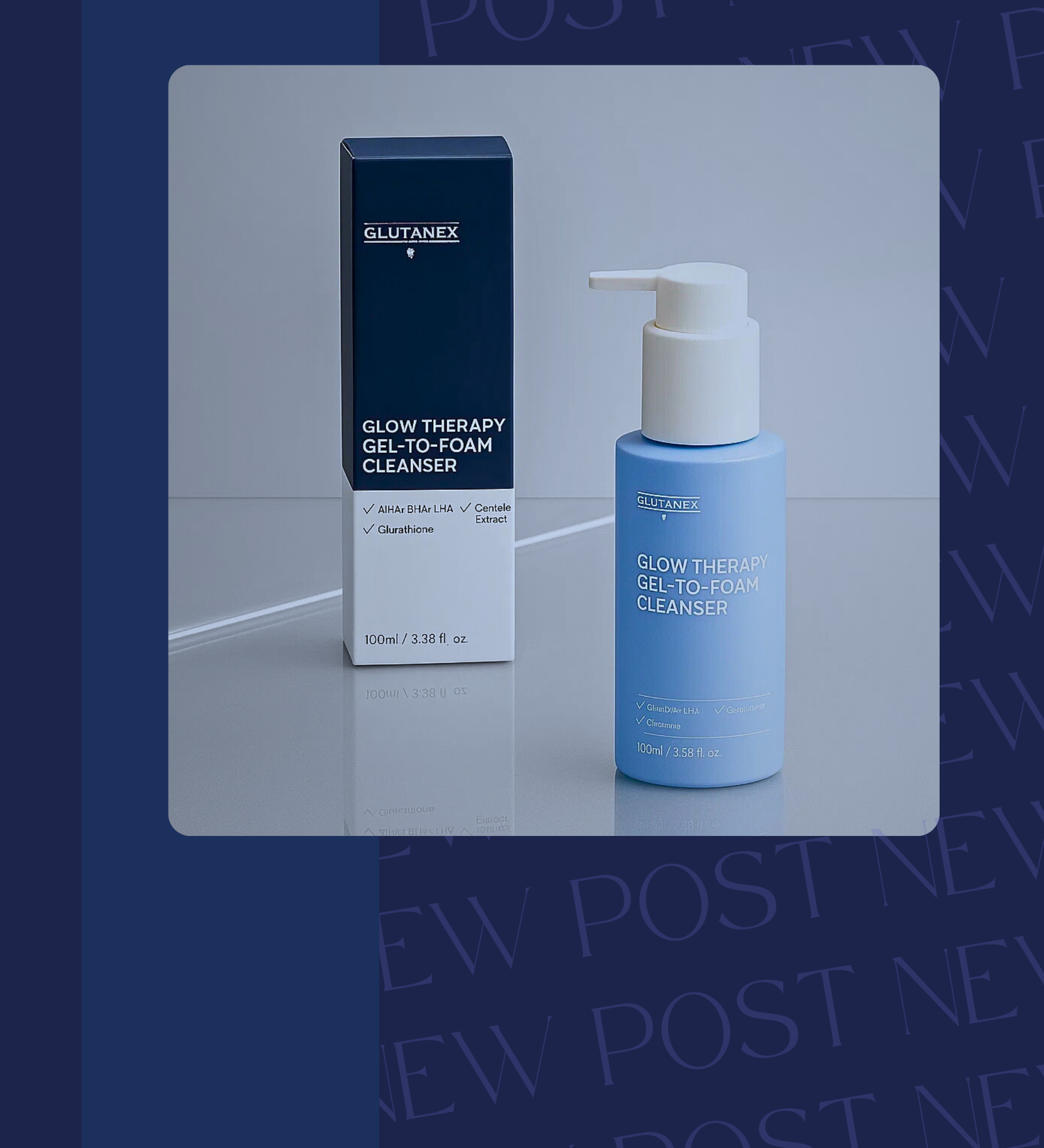 	3.	Glutanex Glow Therapy Cleanser – sulfate-free antioxidant skincare