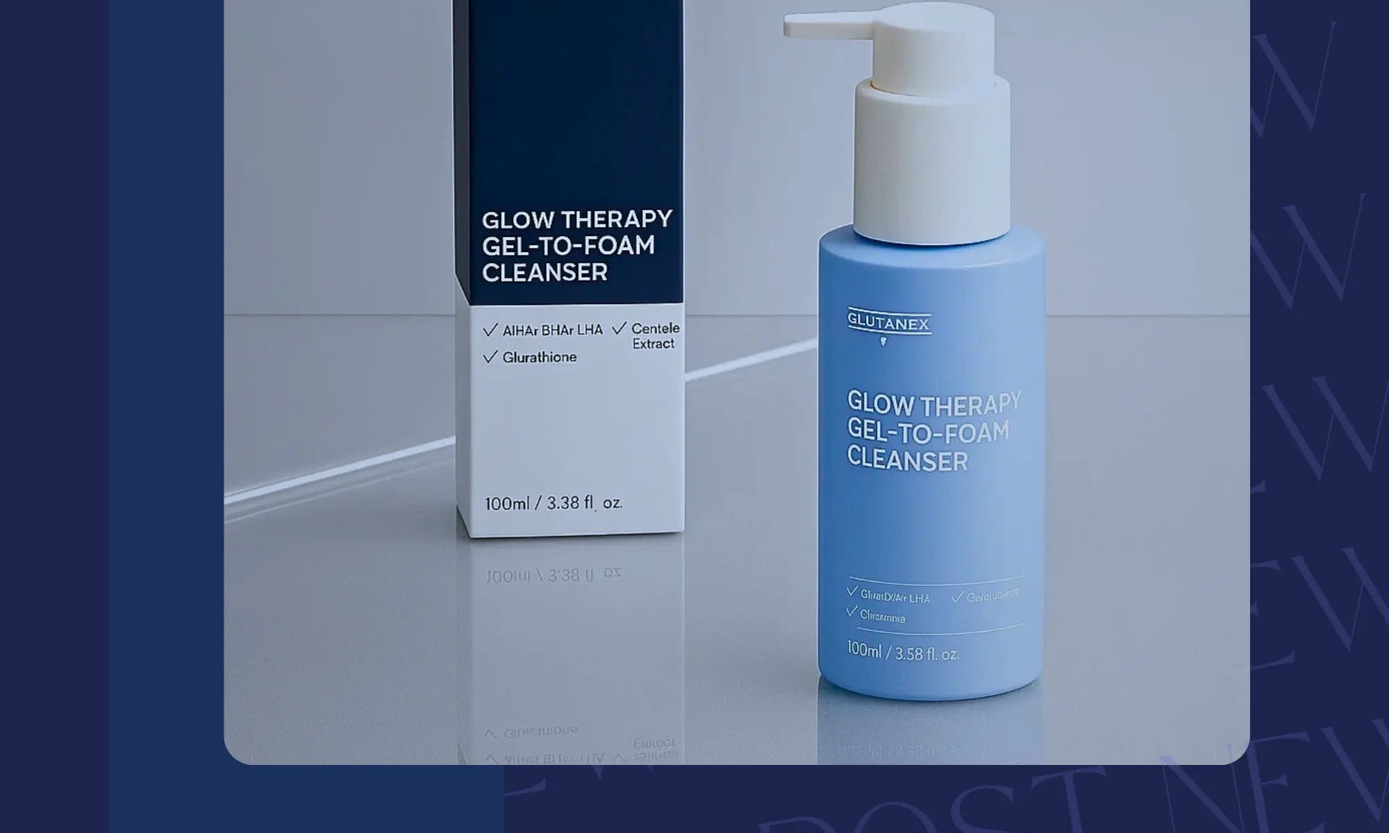 Discover Glutanex Glow Therapy Cleanser, a gentle K-Beauty daily wash designed for all skin types. Glutanex
