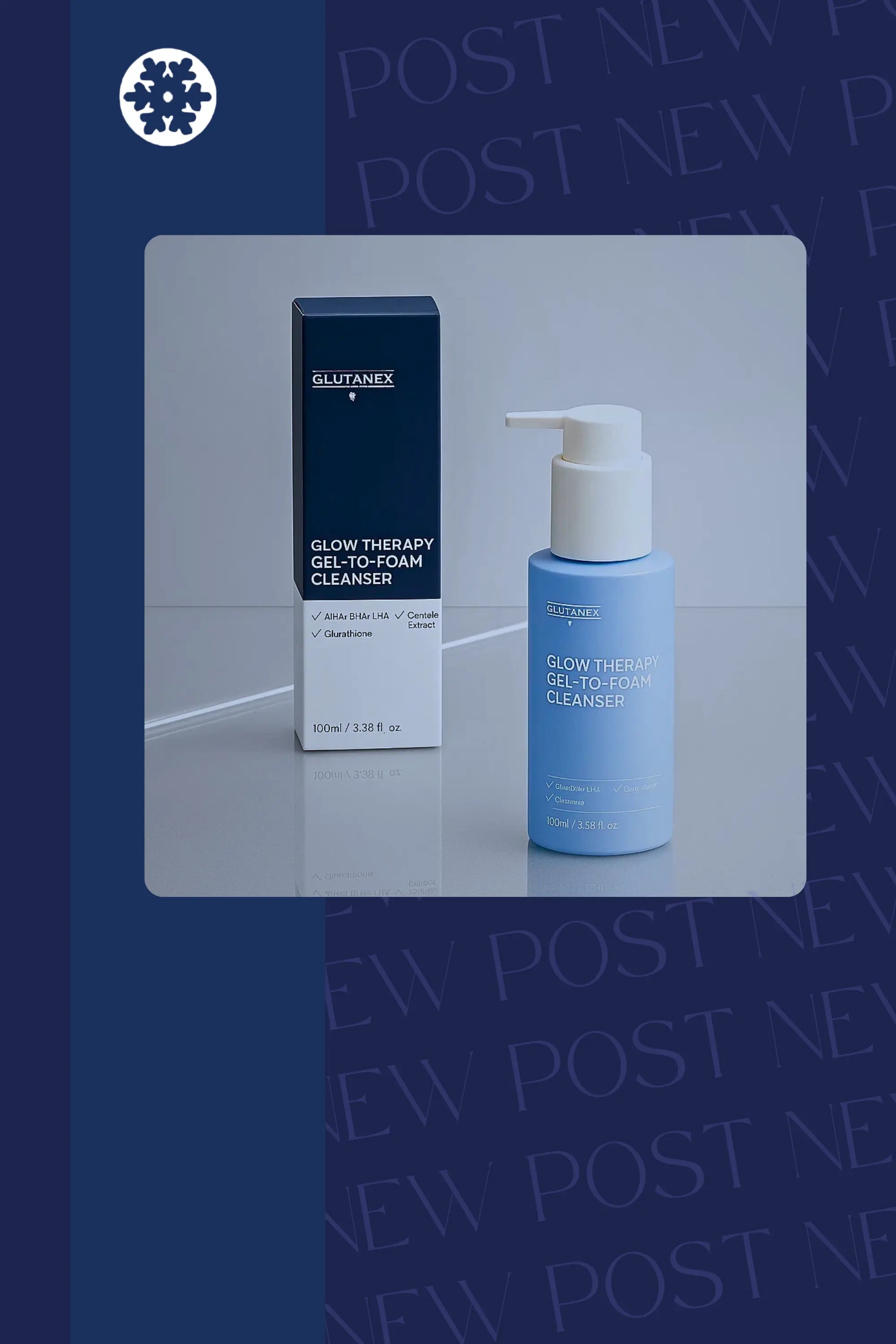 Discover Glutanex Glow Therapy Cleanser, a gentle K-Beauty daily wash designed for all skin types. Glutanex