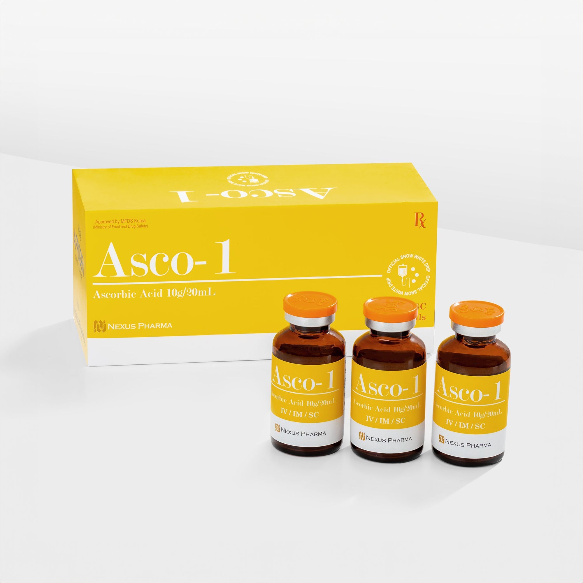 Asco-1 Ascorbic Acid 10g/20ml