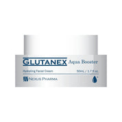 Glutanex Aqua Booster – hydrating and restoring facial cream with hyaluronic acid and glutathione.