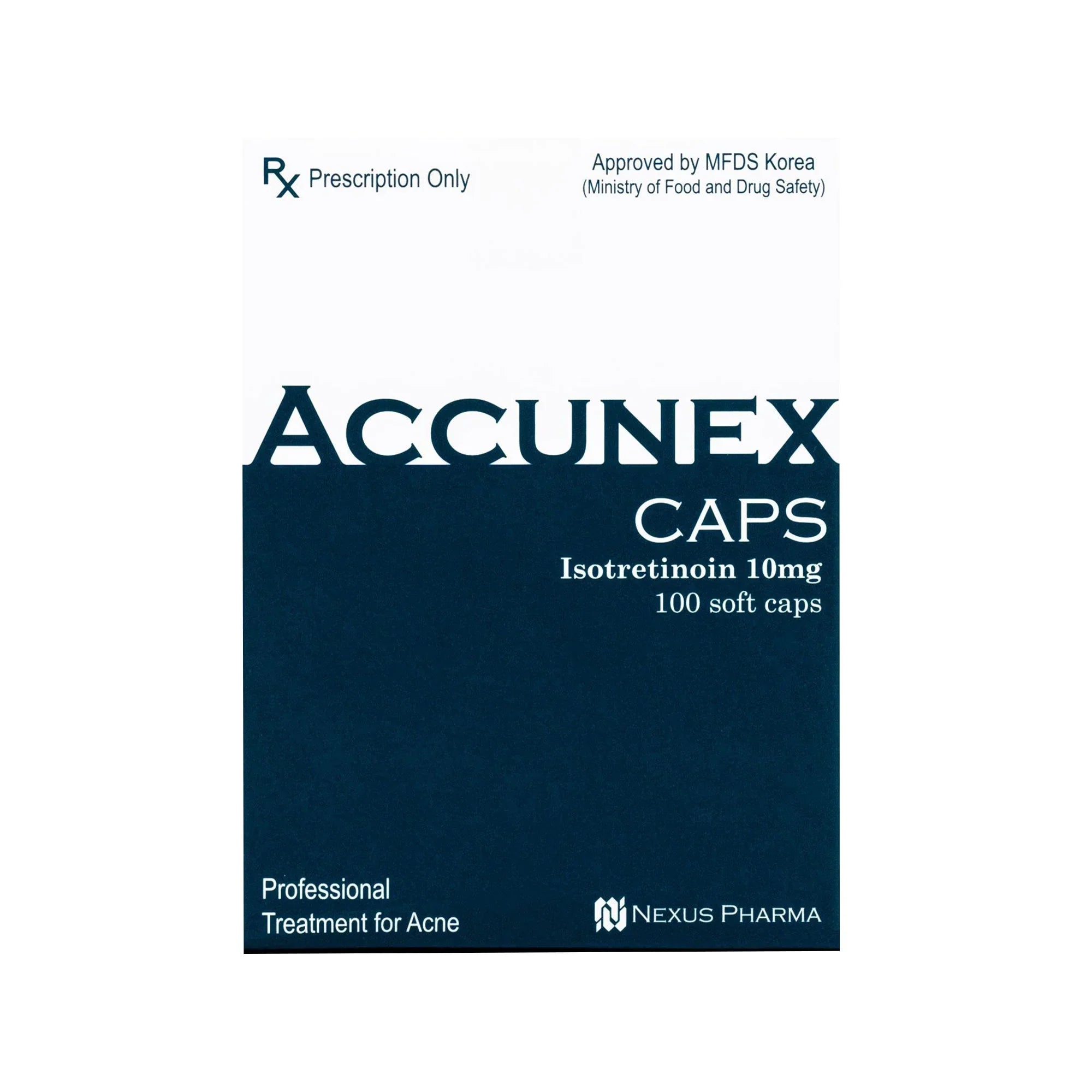 Accunex Isotretinoin Soft Caps - Glutanex