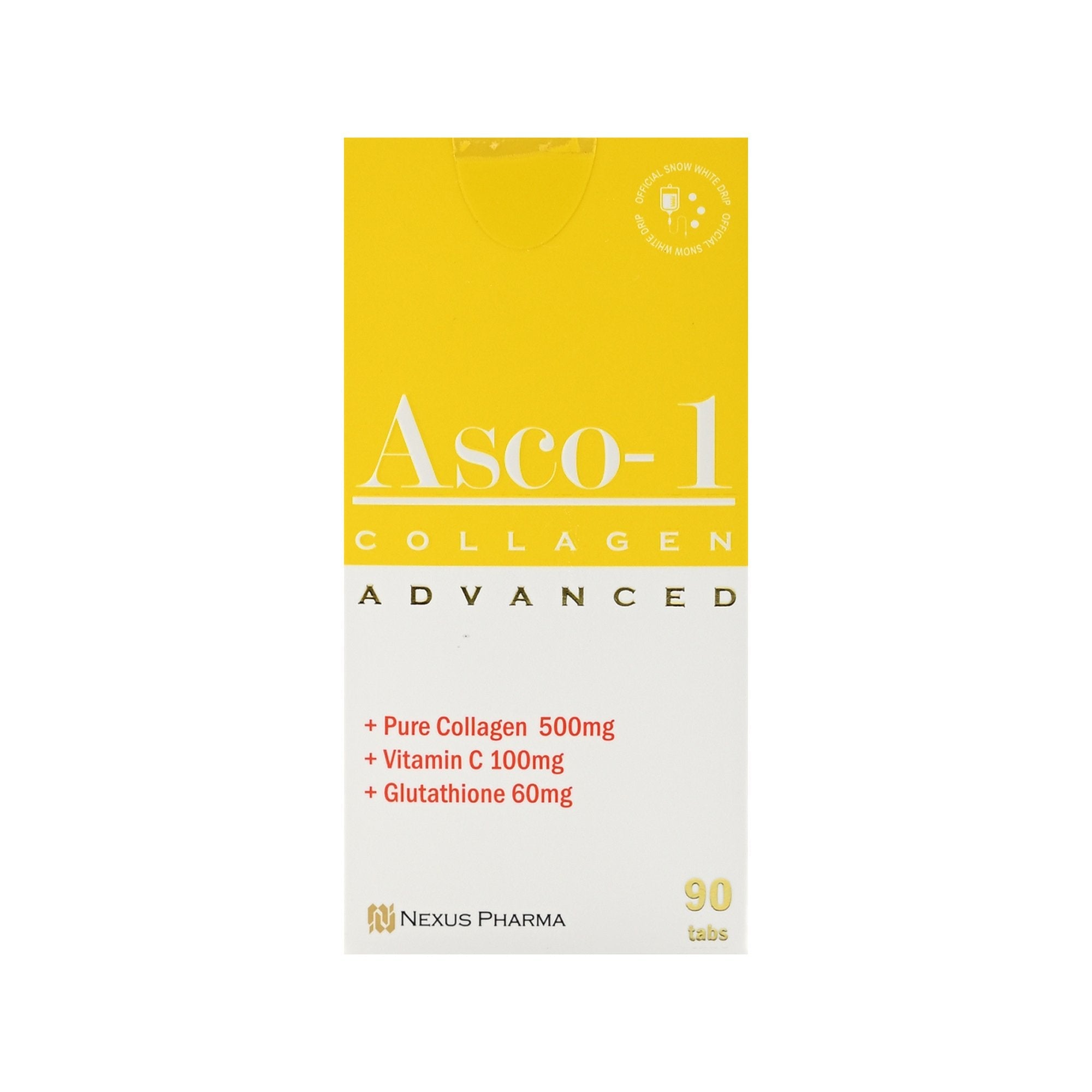 Asco - 1 Collagen Advanced Tab - Filler Lux™ - Supplements - Nexus Pharma