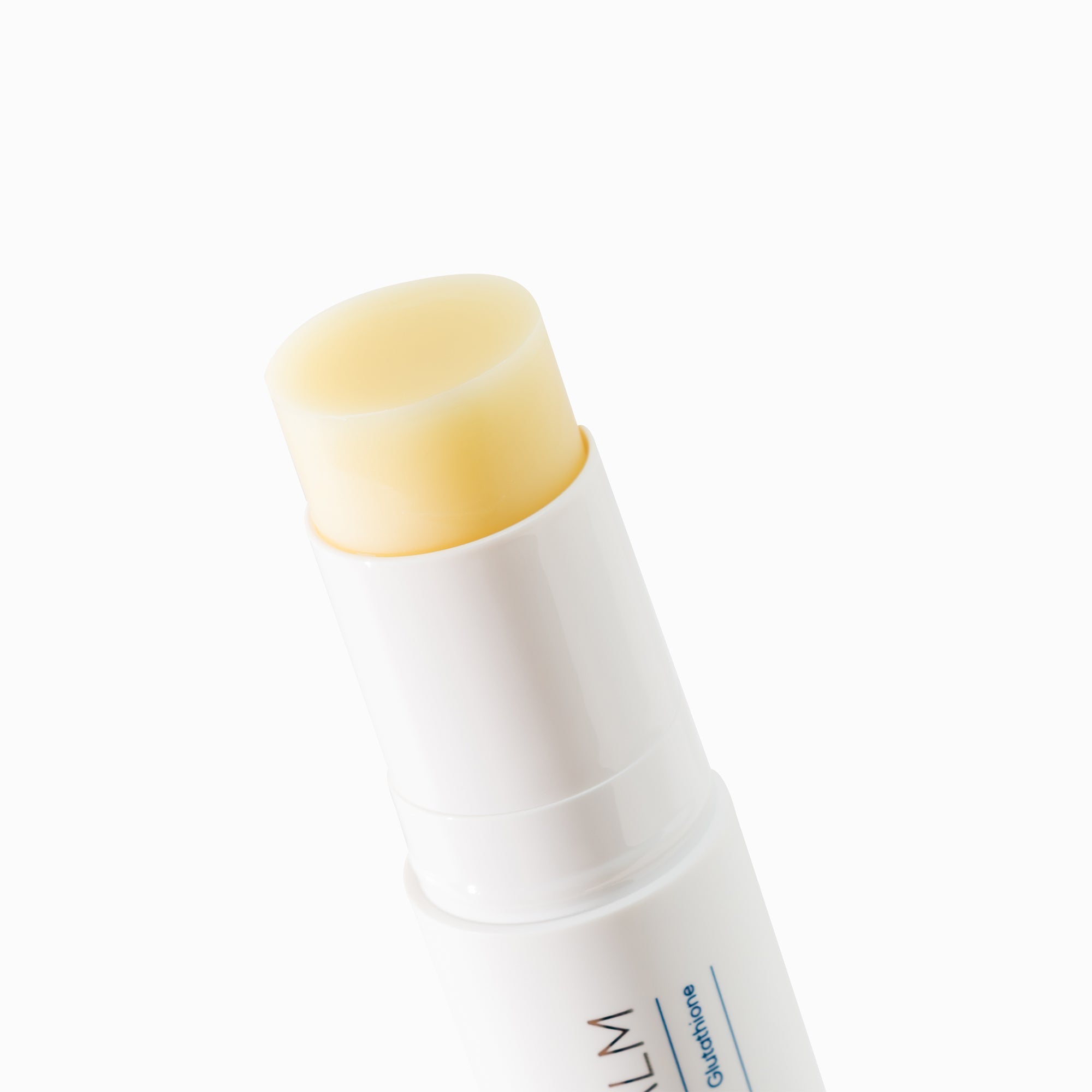 Glutanex Lip Glow Balm stick in Clear – a moisturizing and nourishing lip balm with shea butter and glutathione, for lasting hydration and a healthy glow.