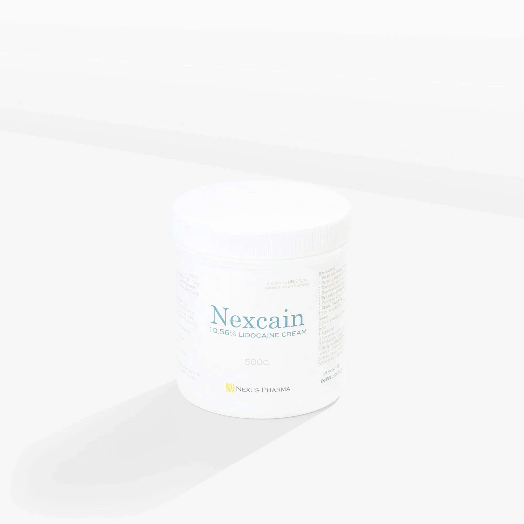 Nexcain 10.56% Lidocaine Cream - Glutanex